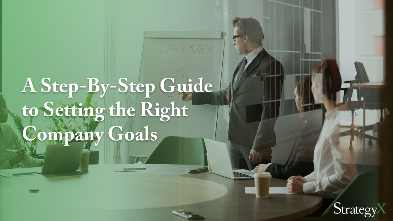 Goal-setting sets the direction of the company and gives everyone a sense of purpose.