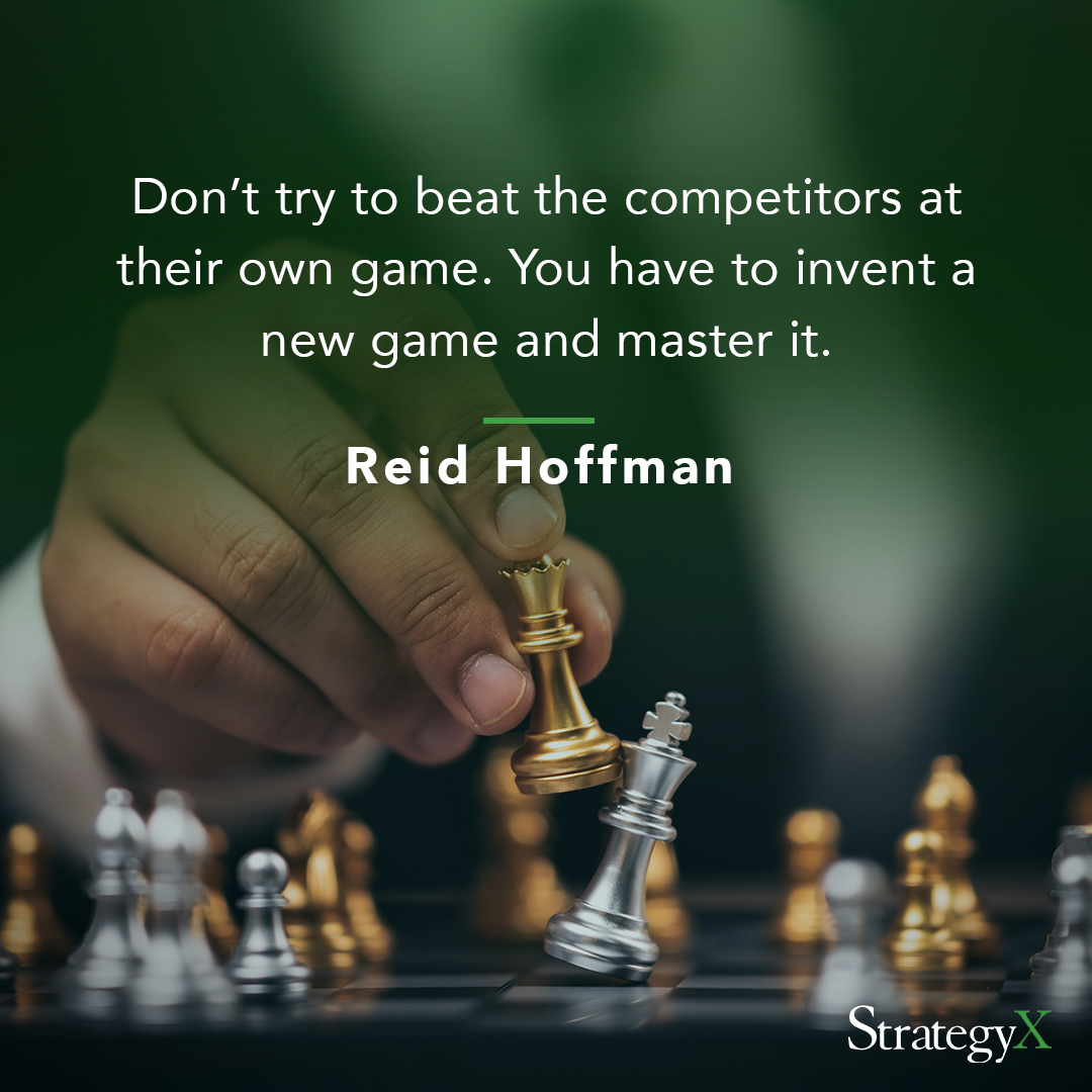 Invent your own game to beat the competition