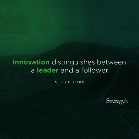 You need to be innovative to be a true leader 